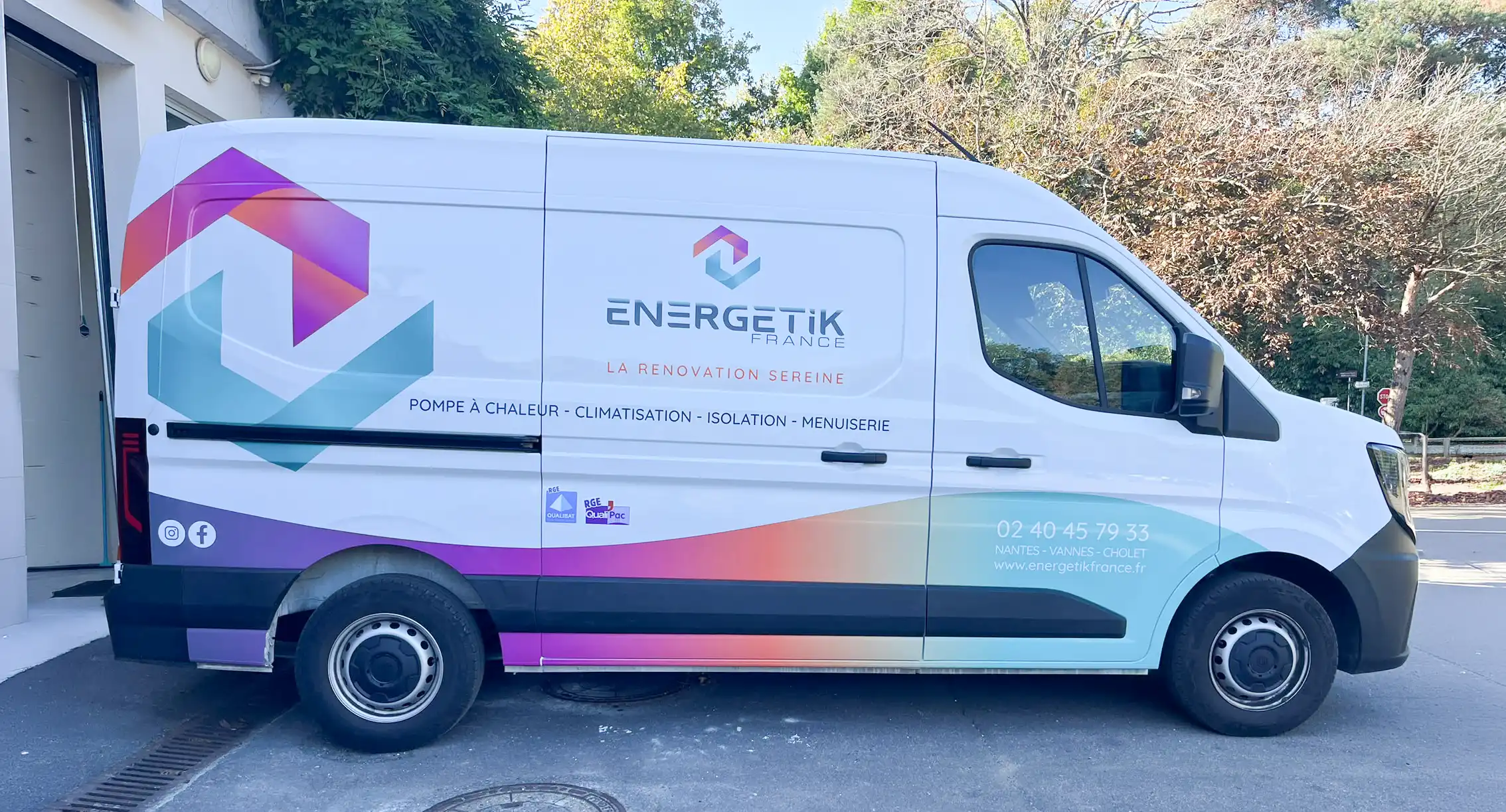 Van Energetik France : pompe à chaleur, climatisation, isolation
